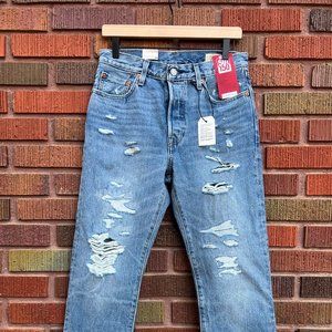 Levi's 501 Original Fit Anniversary Edition Denim Jeans Size 28x30